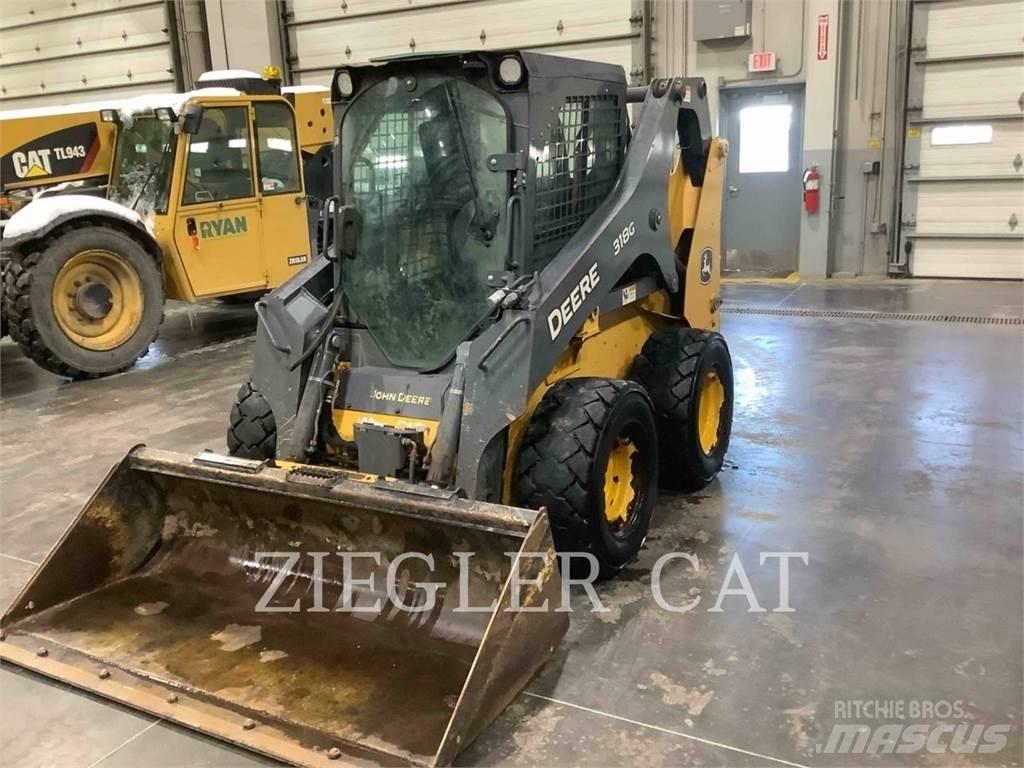 John Deere & CO. 318G Carregadoras de direcção deslizante