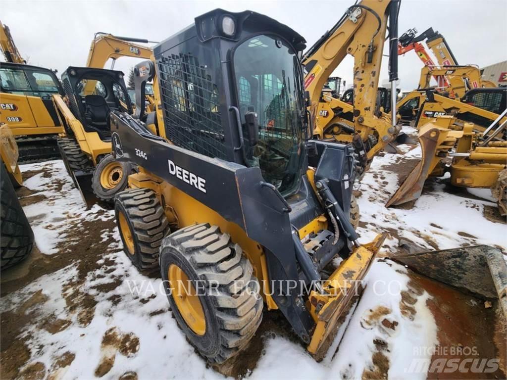 John Deere & CO. 324G Carregadoras de direcção deslizante