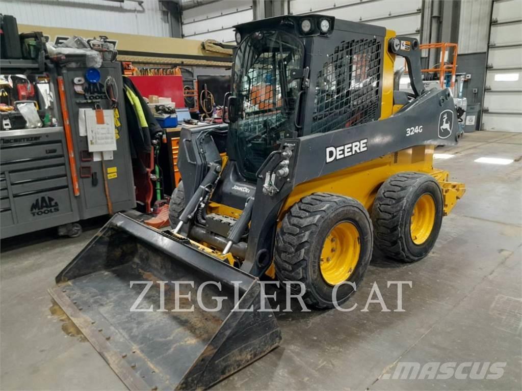 John Deere & CO. 324G Carregadoras de direcção deslizante
