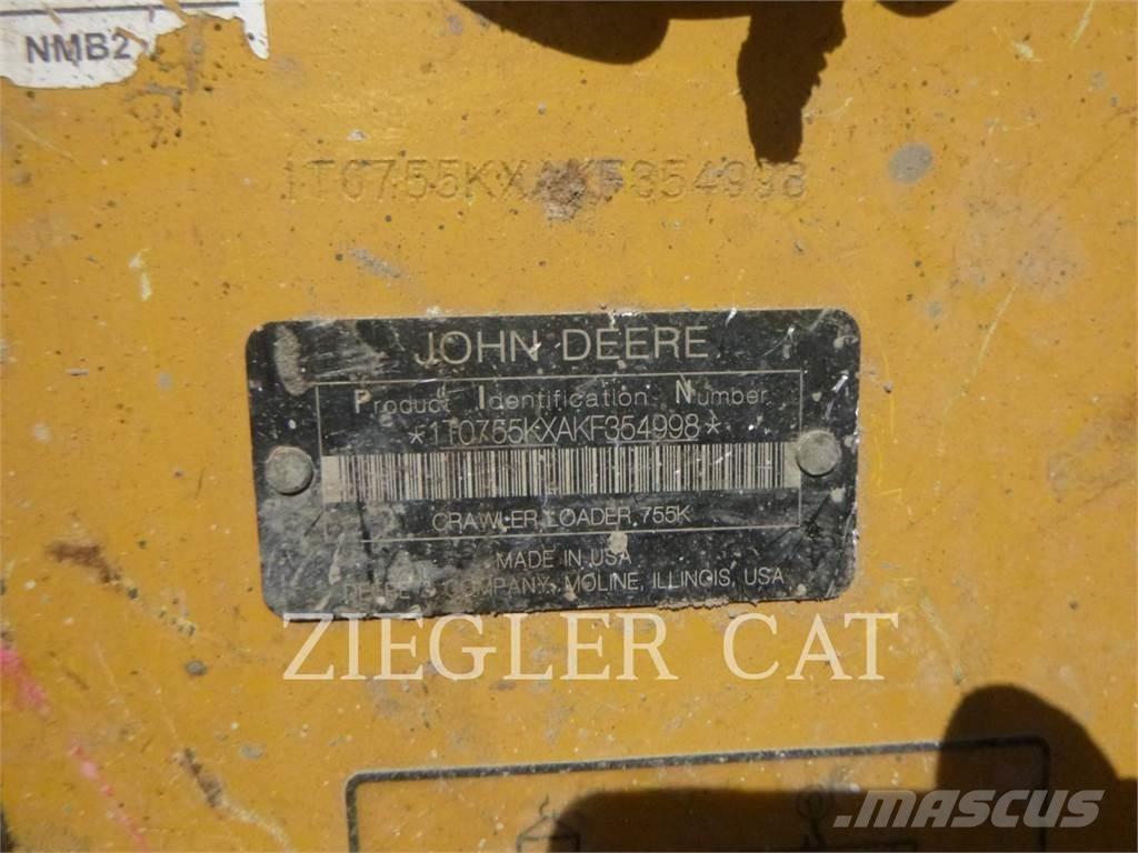 John Deere & CO. 755K Pás Carregadoras de rastos