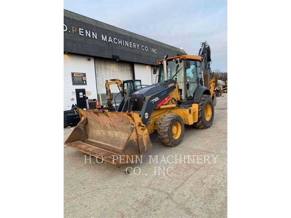 John Deere JD710D Retroescavadoras