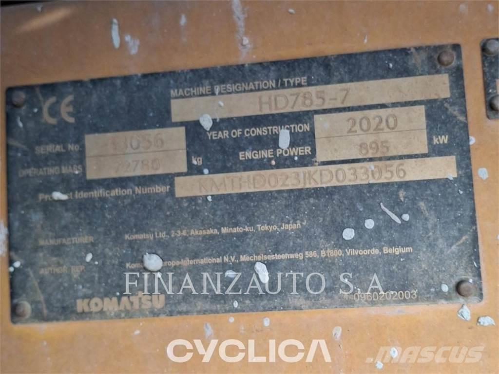 Komatsu HD785-7 Camiões articulados