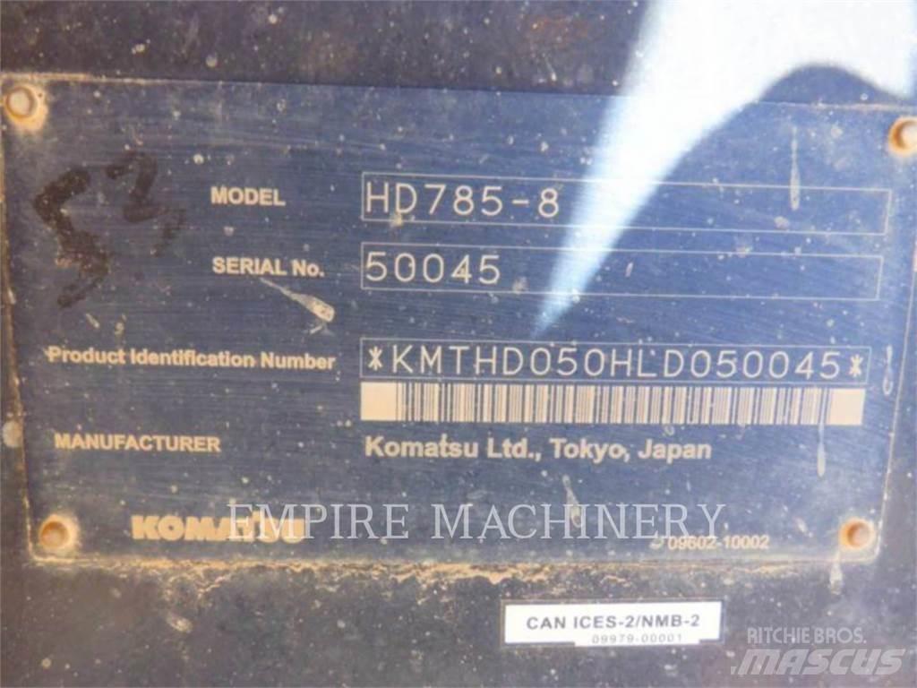 Komatsu HD785-8 Camiões articulados