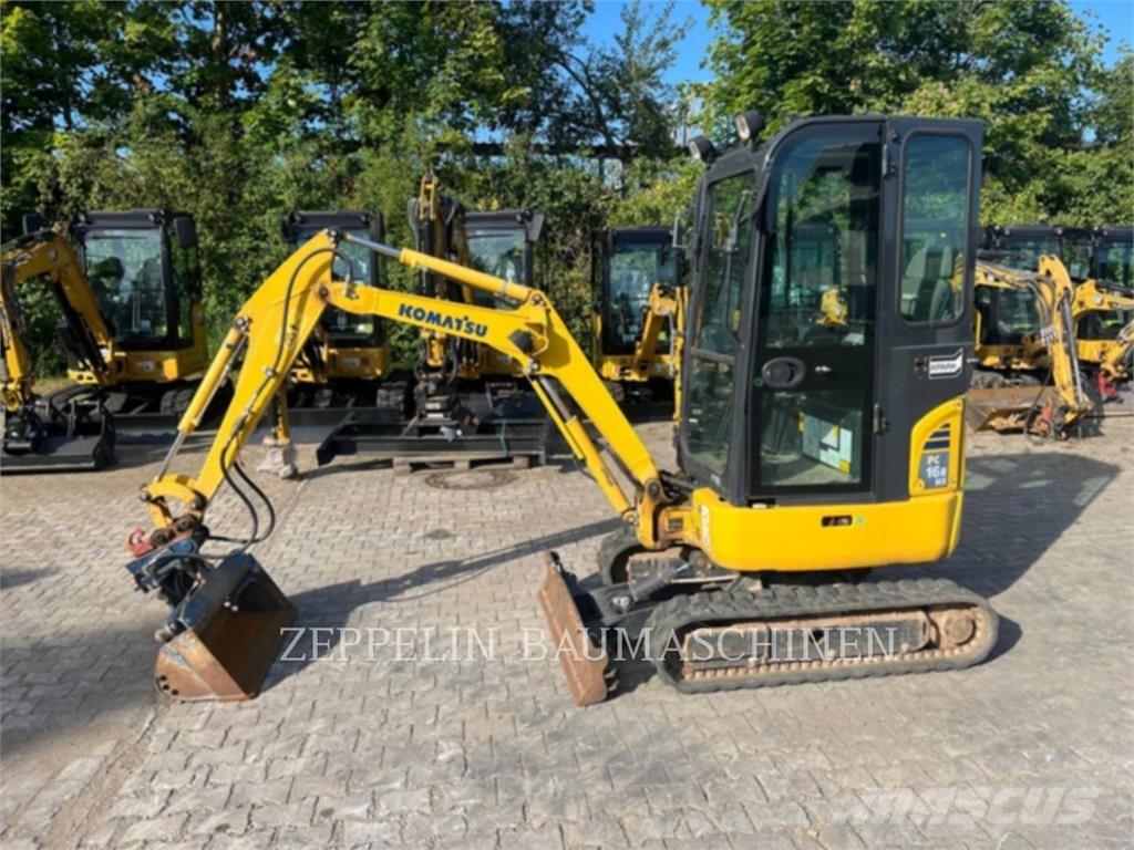 Komatsu PC16R Escavadoras de rastos