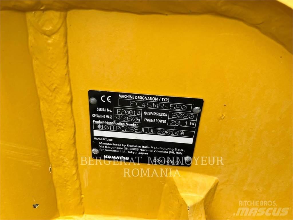 Komatsu PC45MR - 5E0 Mini Escavadoras <7t