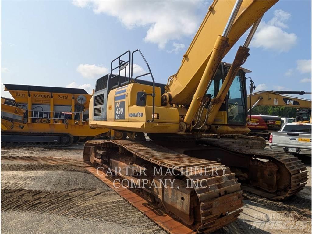 Komatsu PC490 Escavadoras de rastos