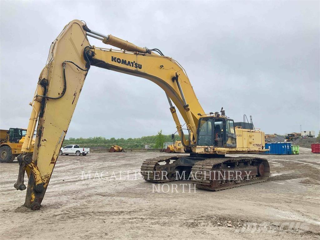 Komatsu PC750 Escavadoras de rastos