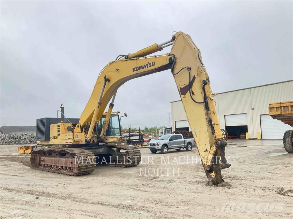 Komatsu PC750 Escavadoras de rastos