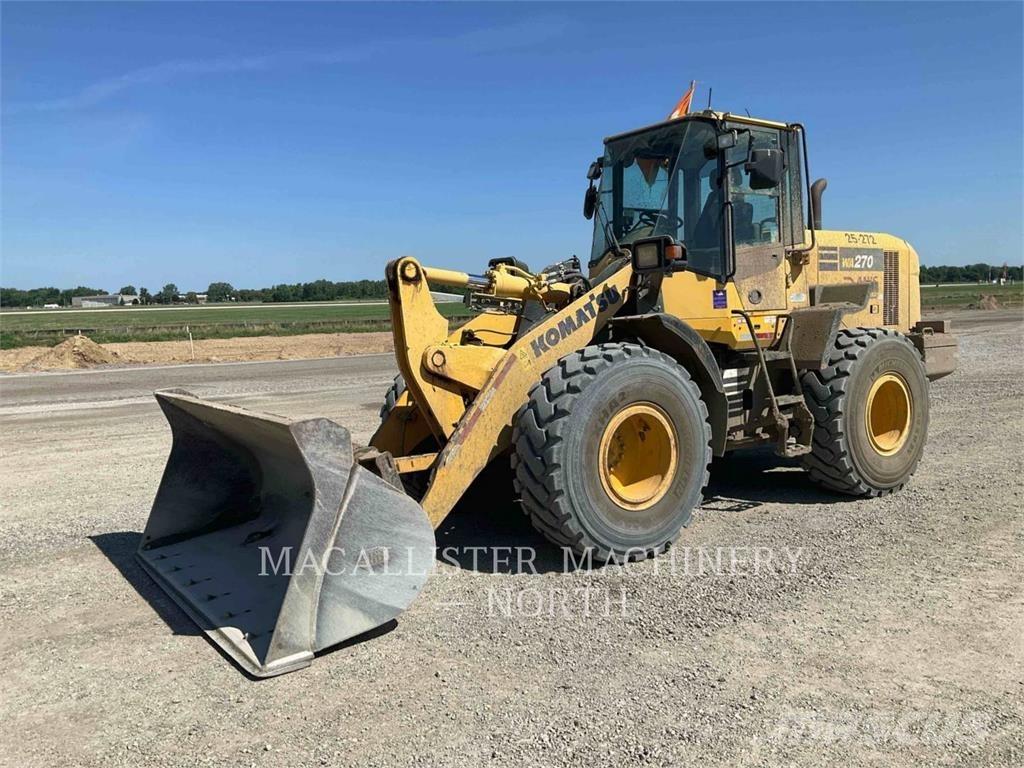 Komatsu WA270-7 Pás carregadoras de rodas