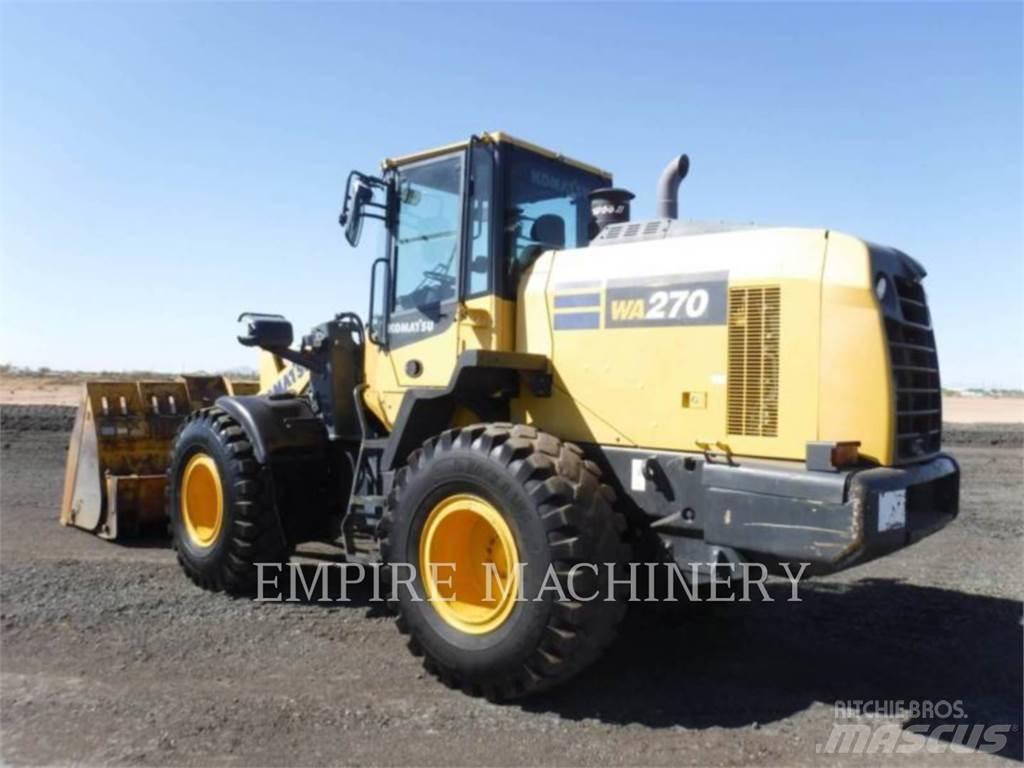 Komatsu WA270-8 Pás carregadoras de rodas