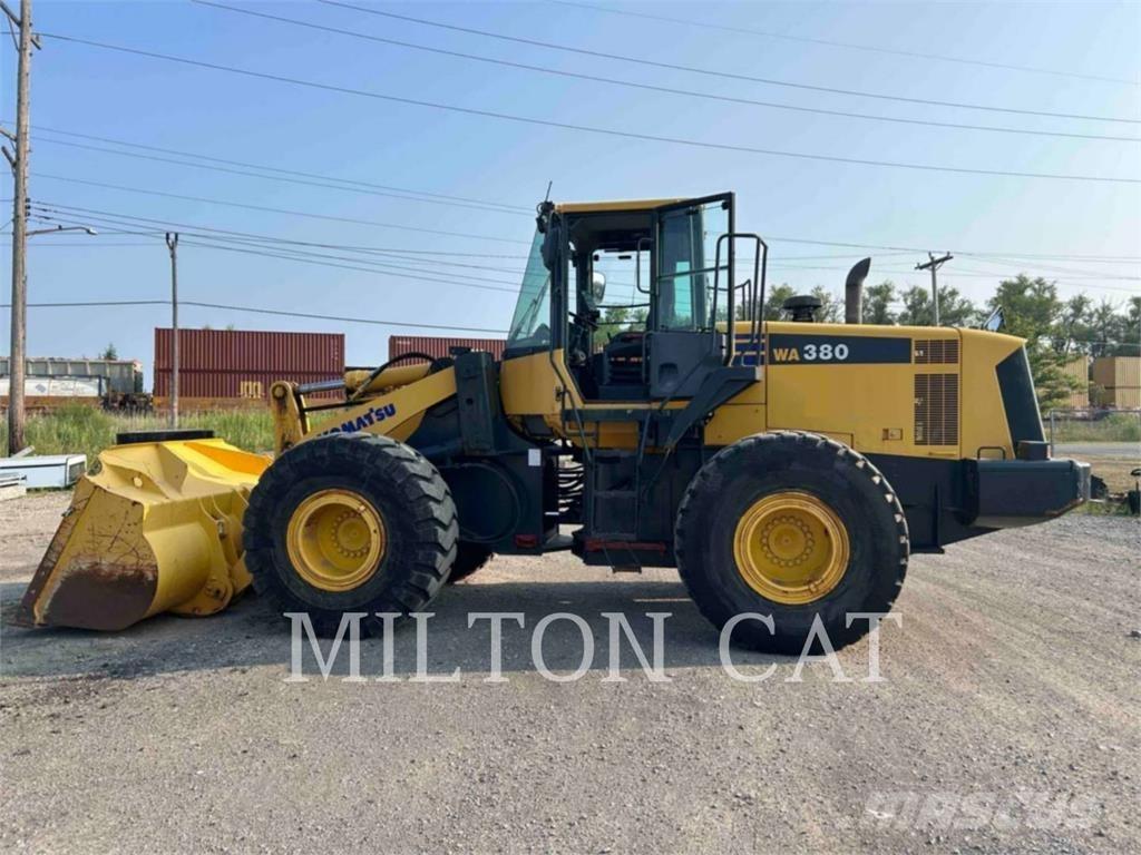 Komatsu WA380 Pás carregadoras de rodas