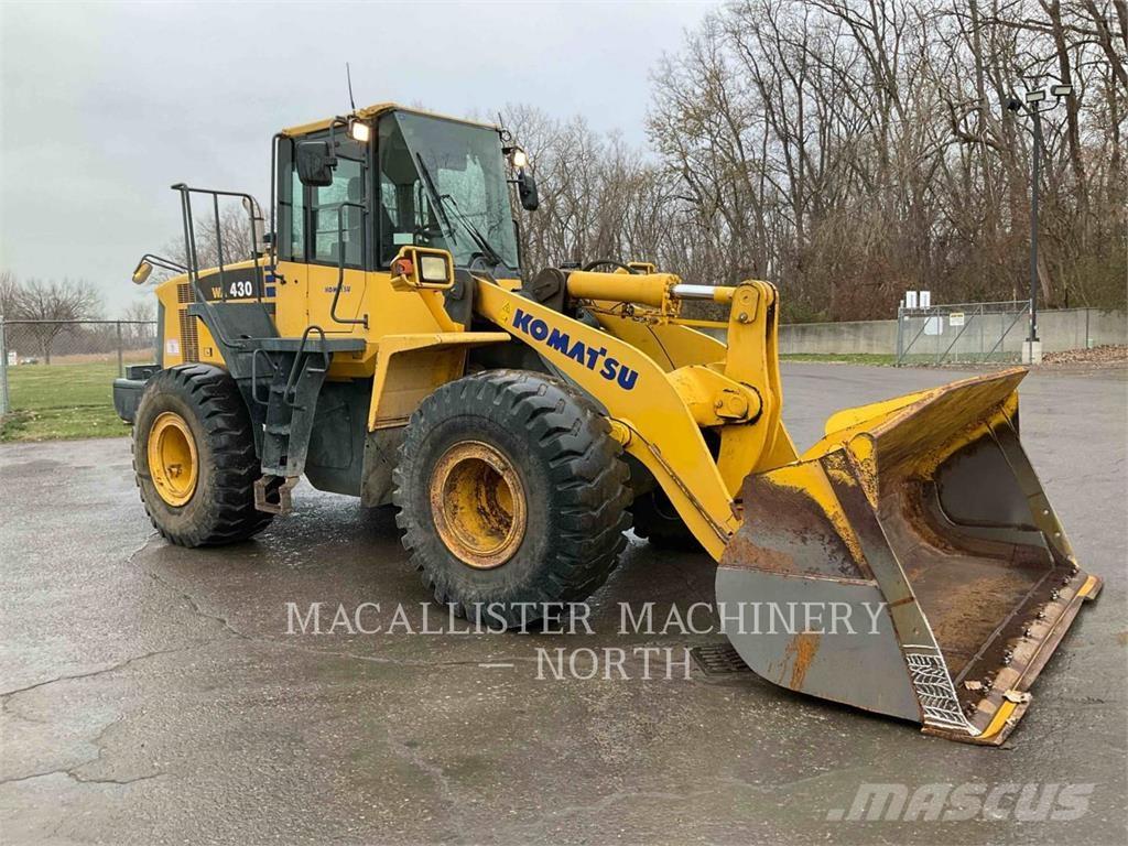 Komatsu WA430 Pás carregadoras de rodas