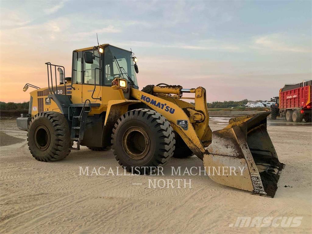 Komatsu WA430-6 Pás carregadoras de rodas