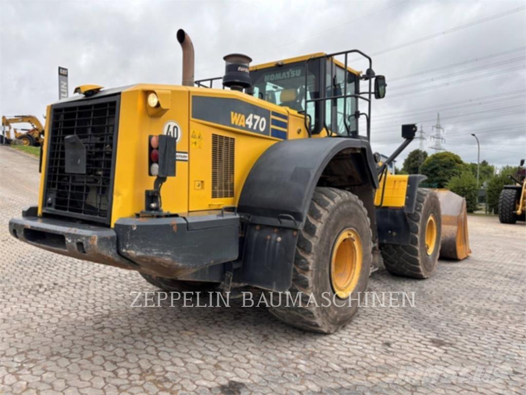 Komatsu WA470-7 Pás carregadoras de rodas