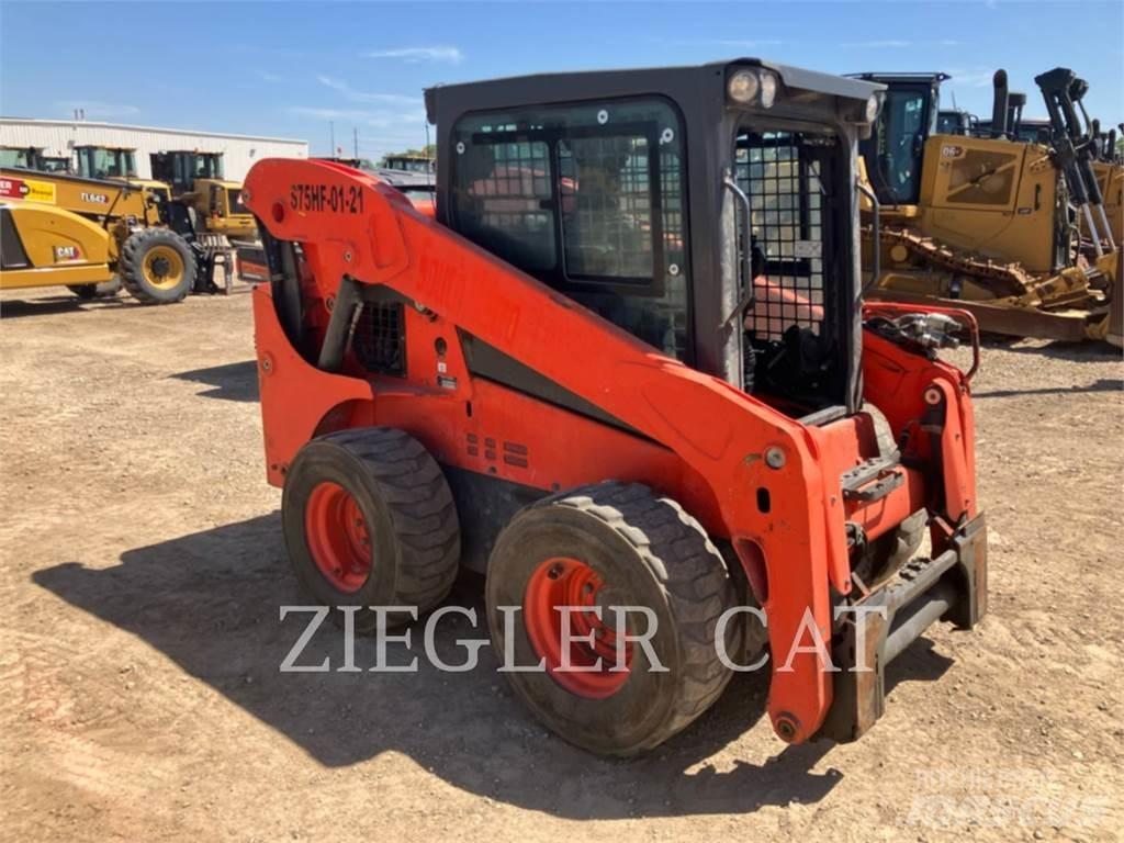 Kubota SSV75 Carregadoras de direcção deslizante
