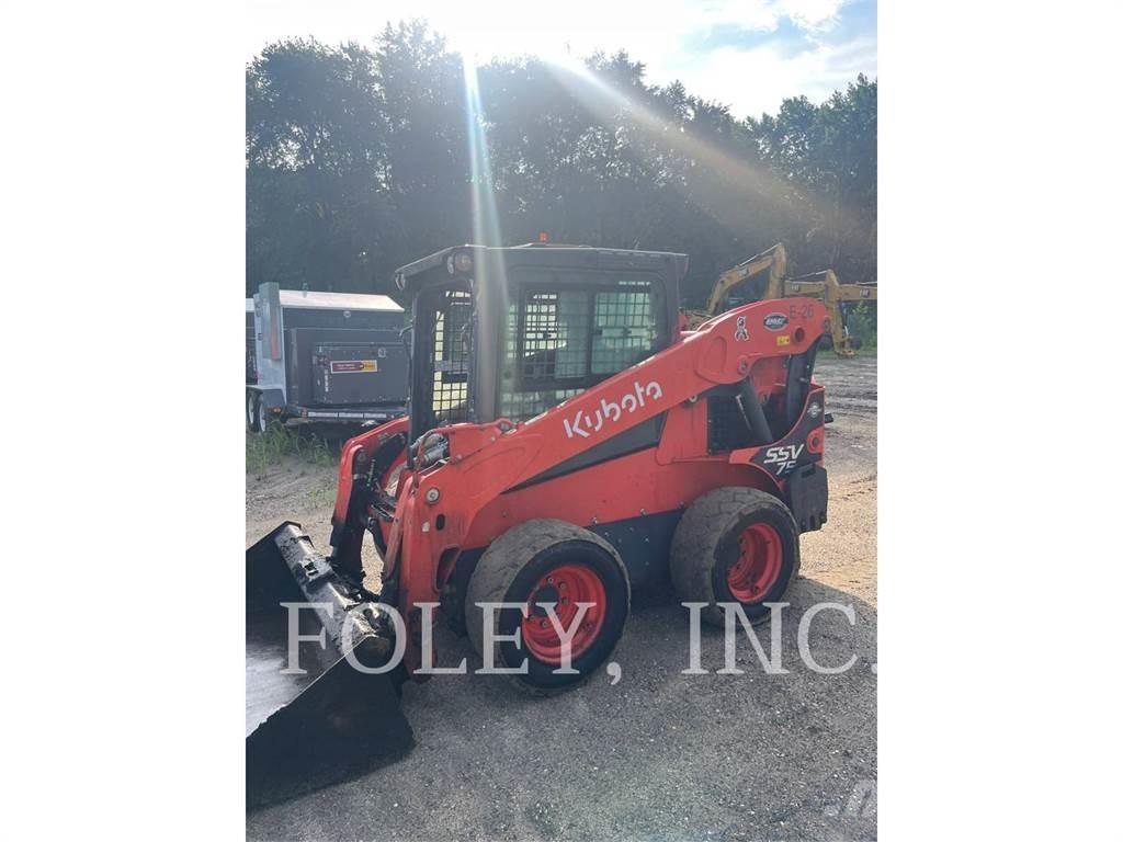 Kubota SSV75 Carregadoras de direcção deslizante