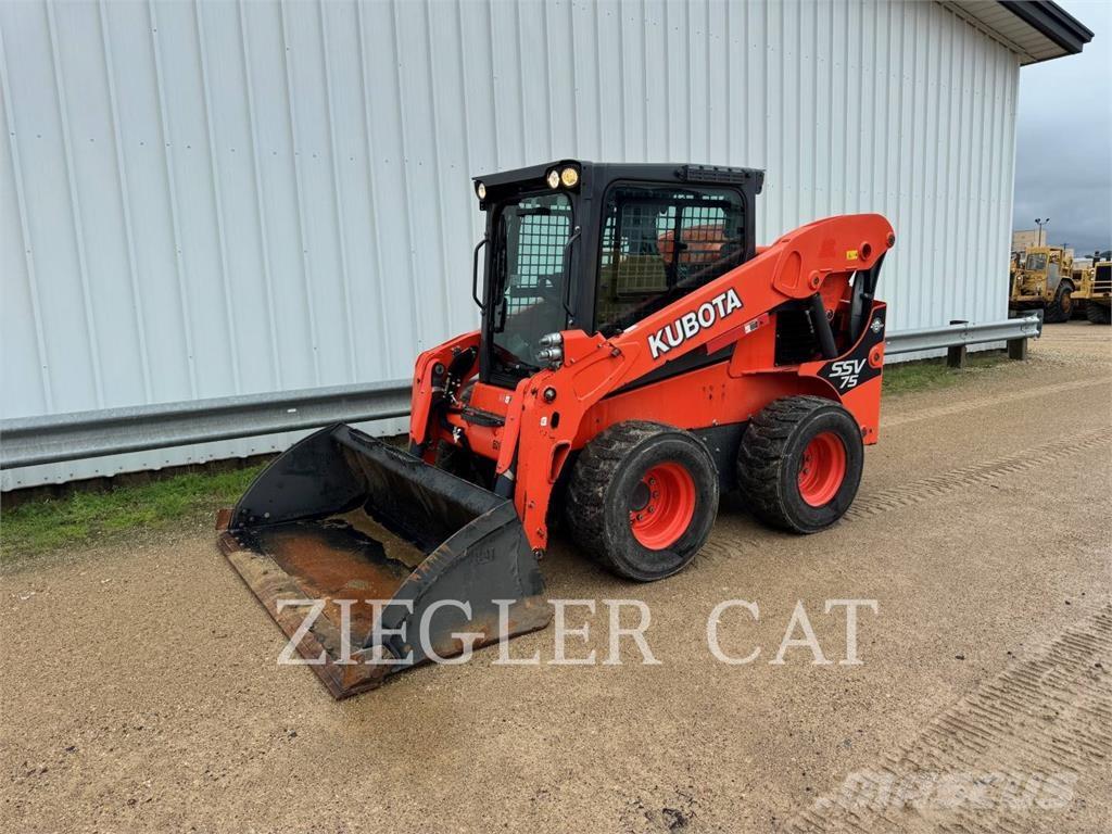 Kubota SSV75 Carregadoras de direcção deslizante