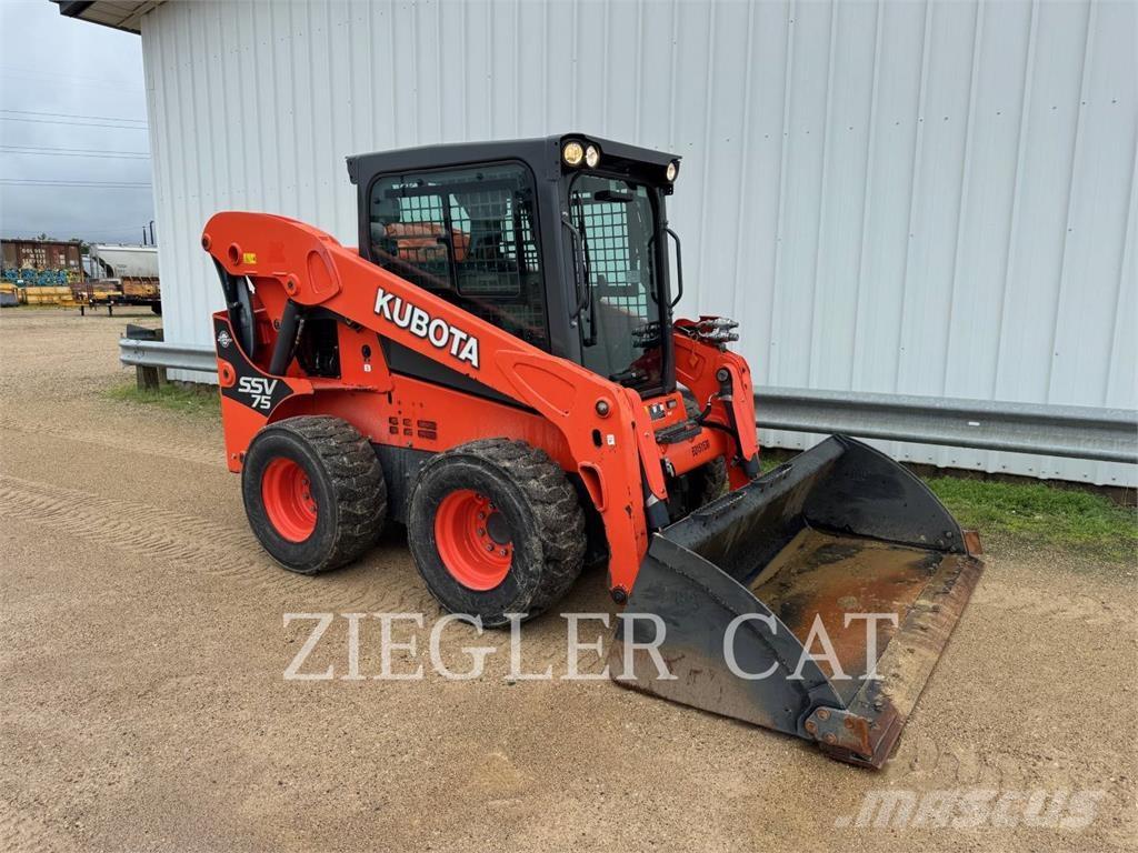 Kubota SSV75 Carregadoras de direcção deslizante