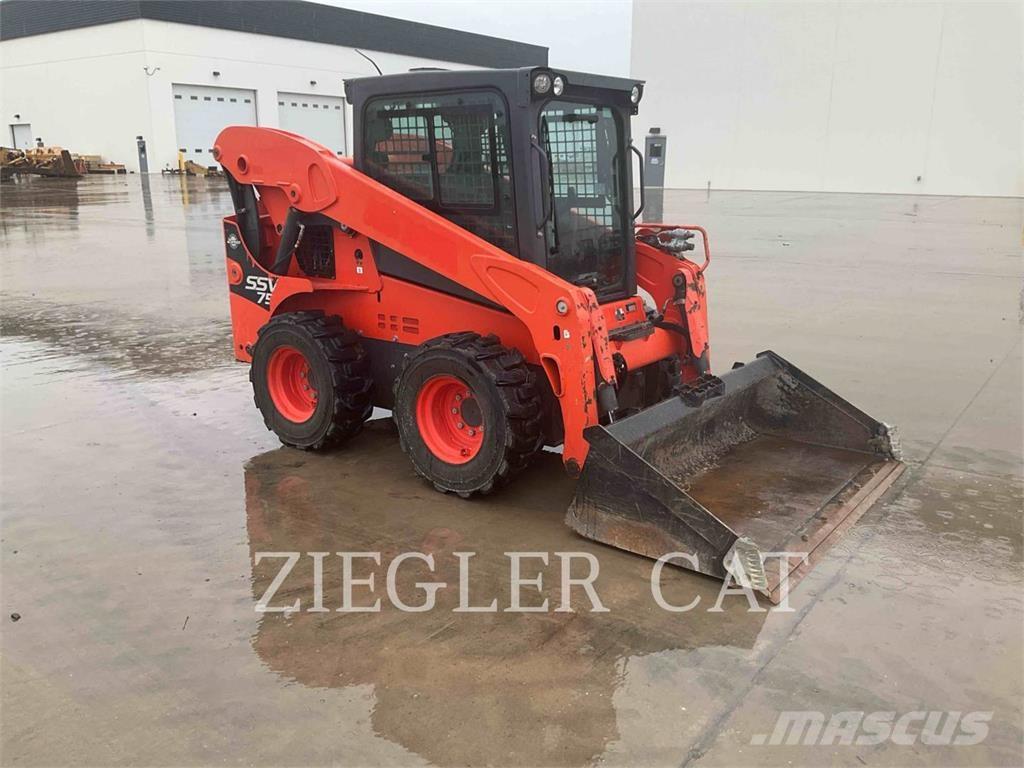 Kubota SSV75 Carregadoras de direcção deslizante
