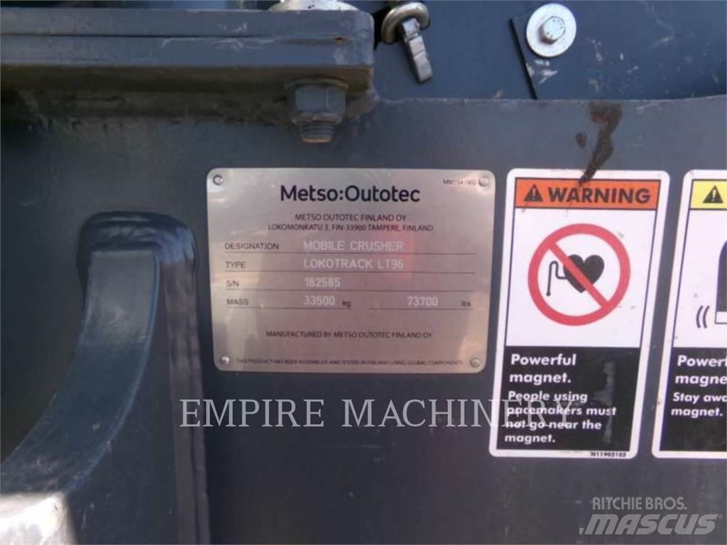 Metso LT96 Britadores móveis