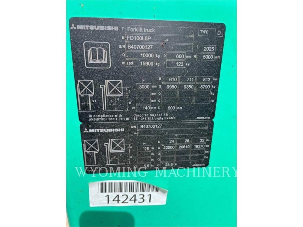 Mitsubishi FD100L6P Empilhadores Diesel