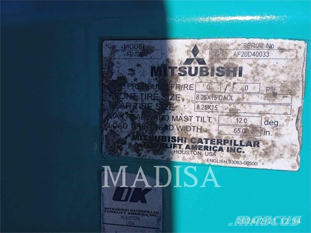 Mitsubishi FD70NM-D Empilhadores Diesel