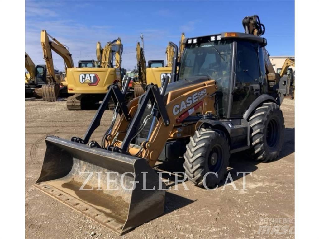 New Holland 580SN Retroescavadoras