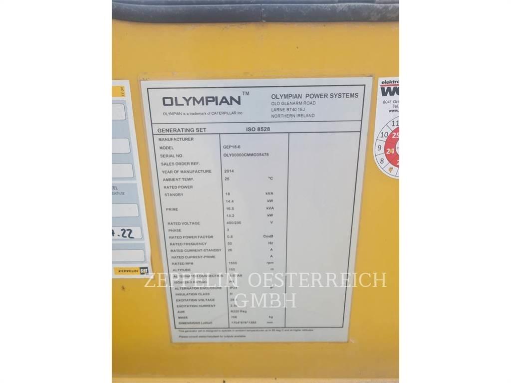 Olympian CAT GEP 18-6 Outros Geradores