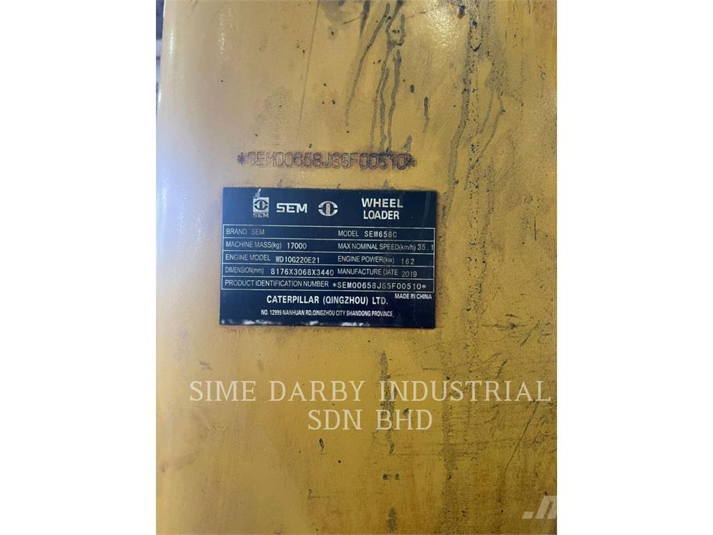 SEM MACHINERY SEM 658C Pás carregadoras de rodas