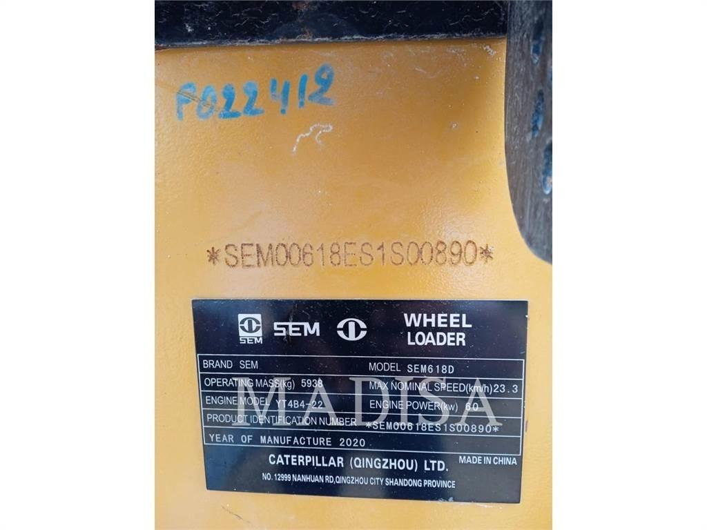 SEM MACHINERY SEM618D Pás carregadoras de rodas