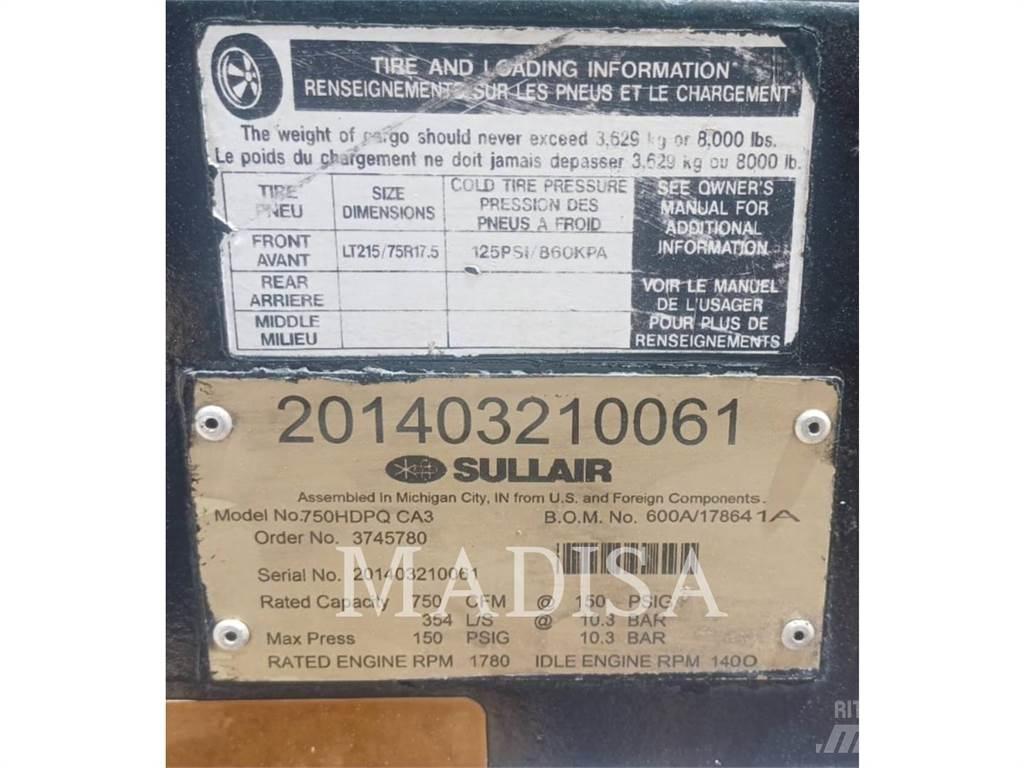 Sullair 750H DPQ Secadores de ar comprimido