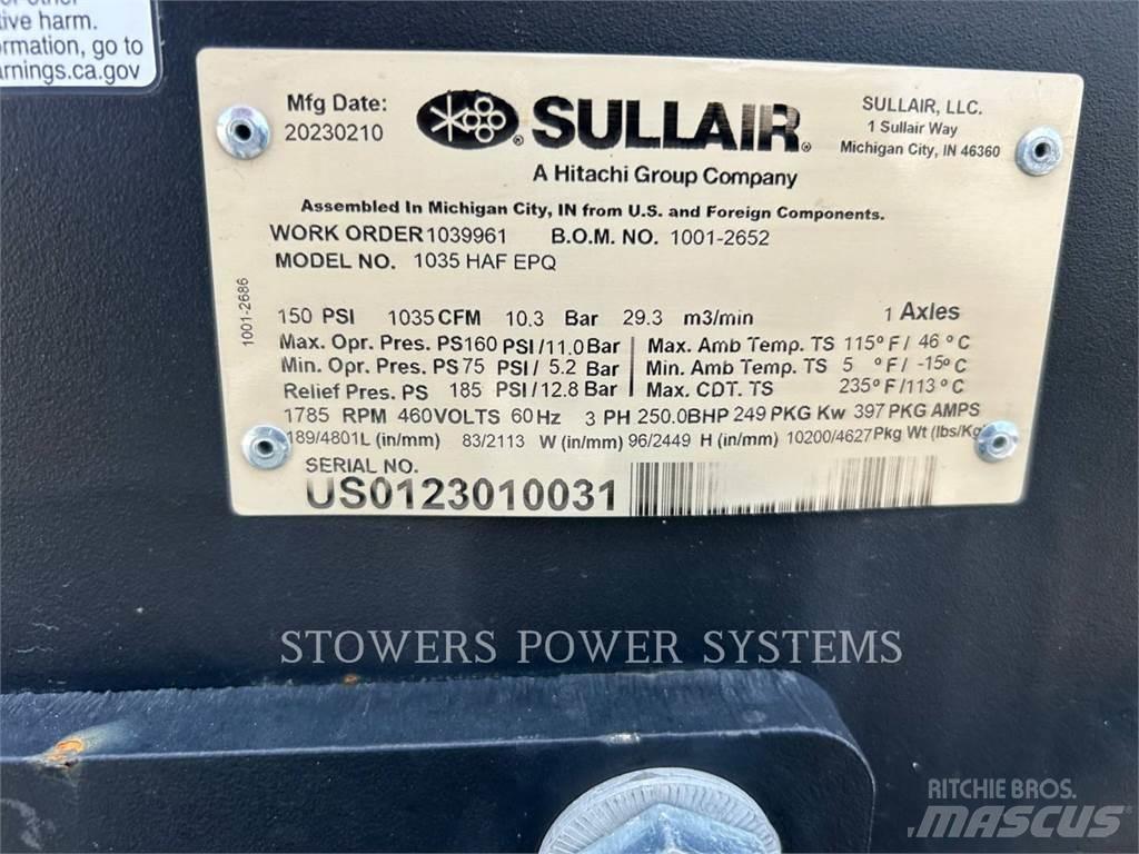 Sullair E1035HAF Secadores de ar comprimido