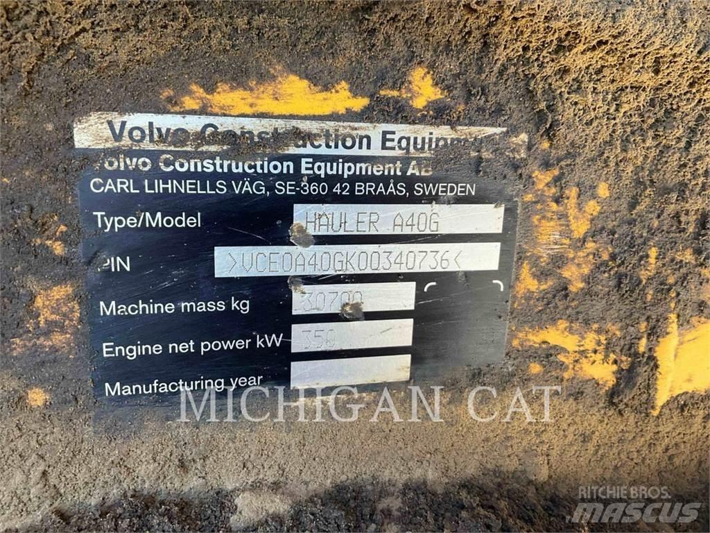 Volvo A40G Camiões articulados
