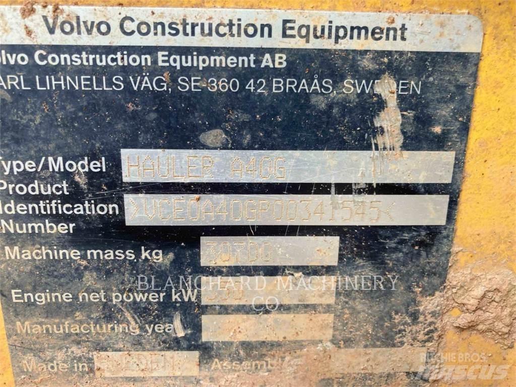 Volvo A40G Camiões articulados