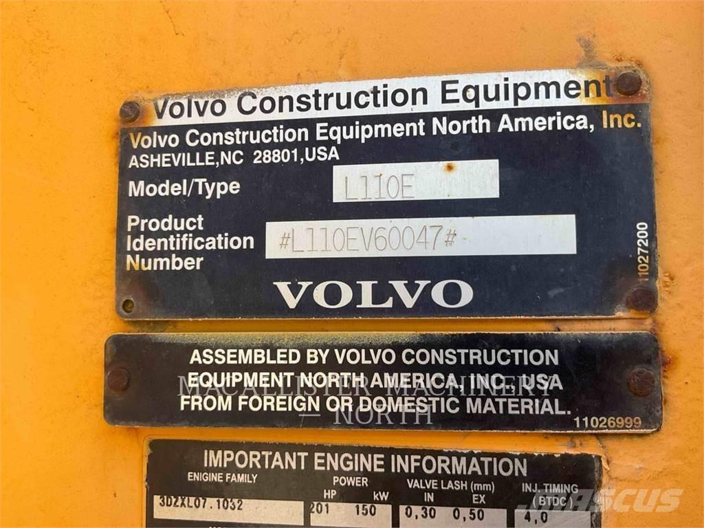 Volvo L110E Pás carregadoras de rodas