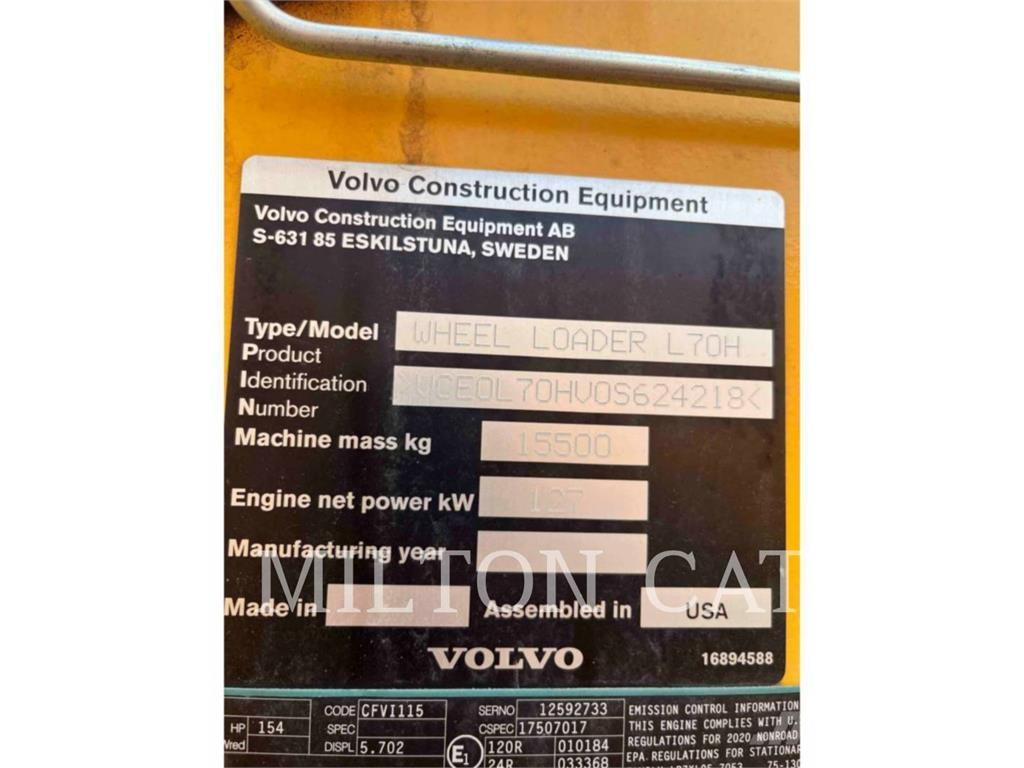 Volvo L70H Pás carregadoras de rodas