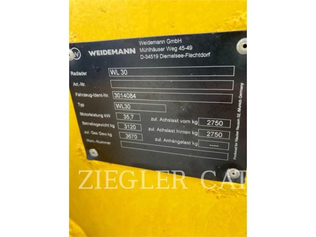 Wacker 30L Pás carregadoras de rodas