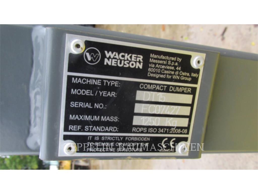 Wacker DT15 Camiões articulados