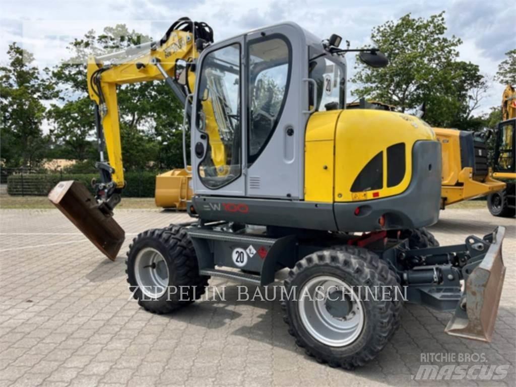 Wacker EW100 Escavadoras de rodas