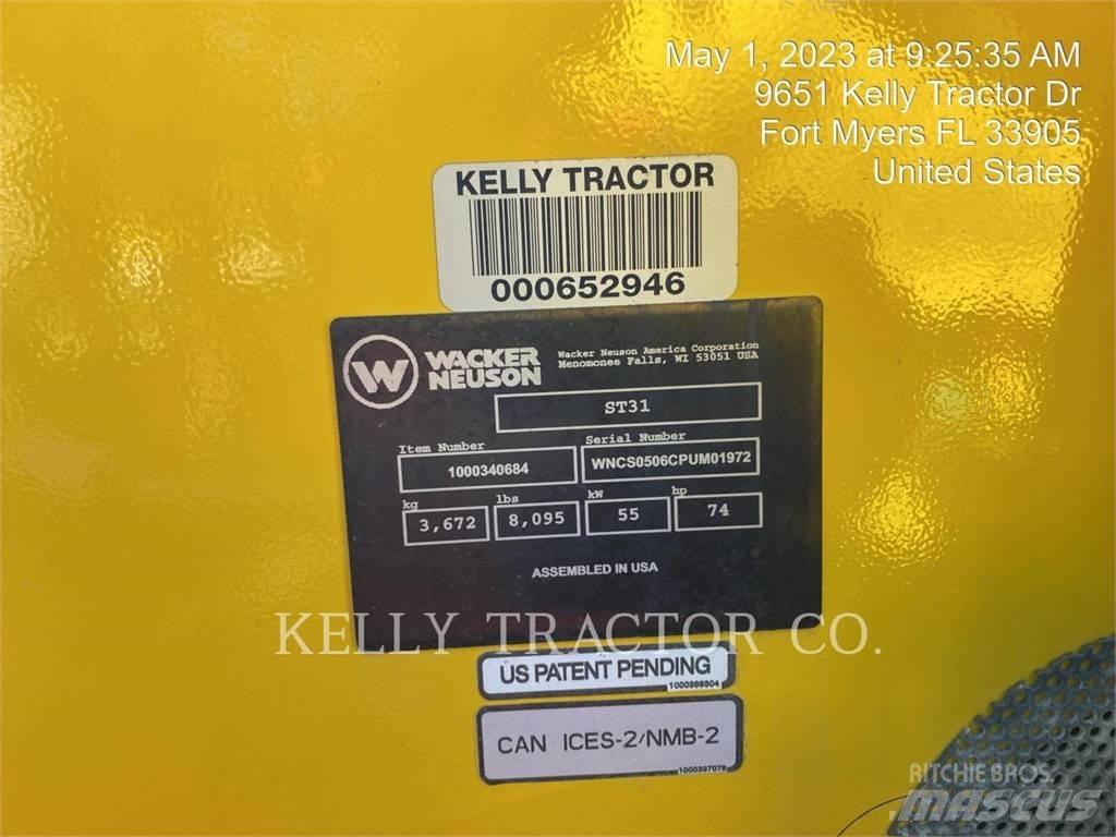 Wacker ST31 Pás Carregadoras de rastos