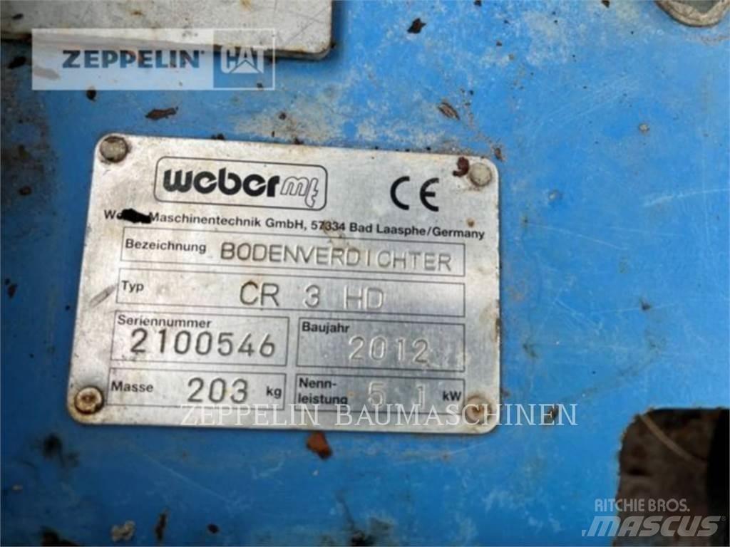 Weber CR-3HD Placas compactadoras