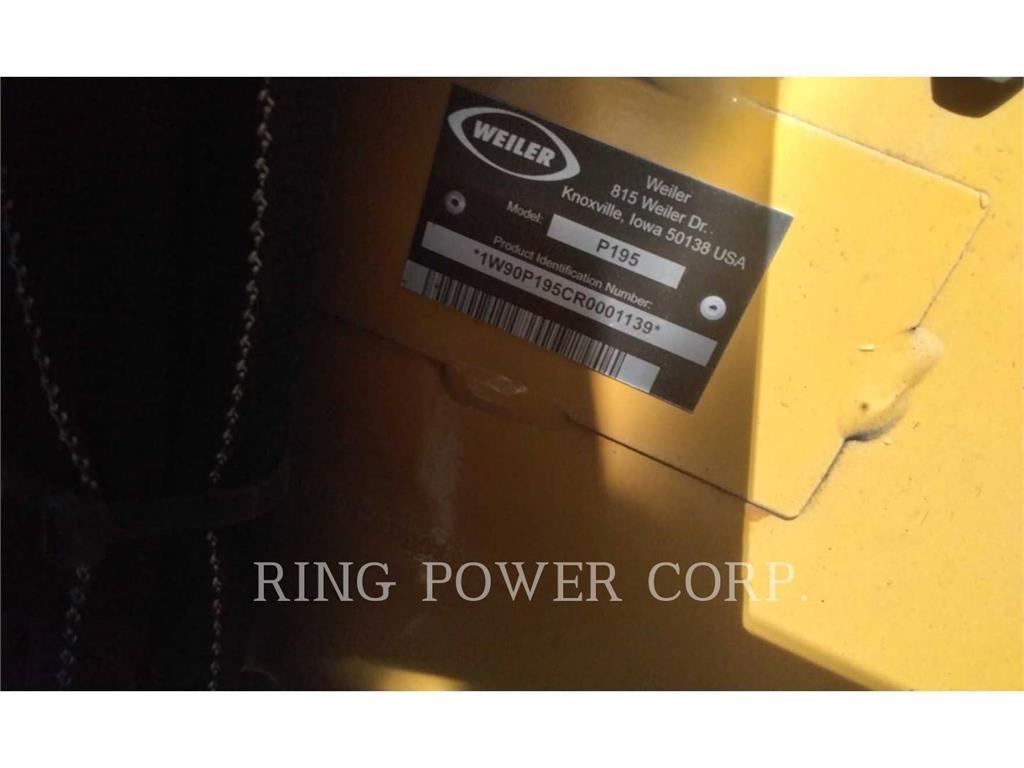 Weiler P195 Recicladores de asfalto