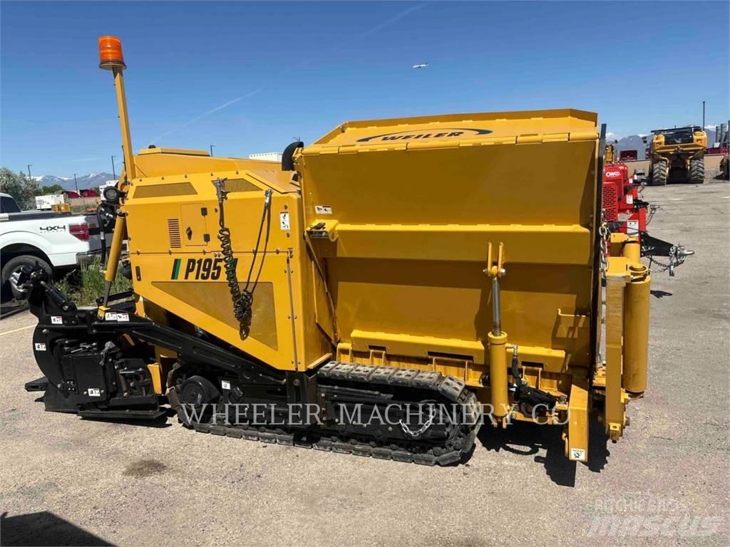 Weiler P195-002 Pavimentadoras de asfalto