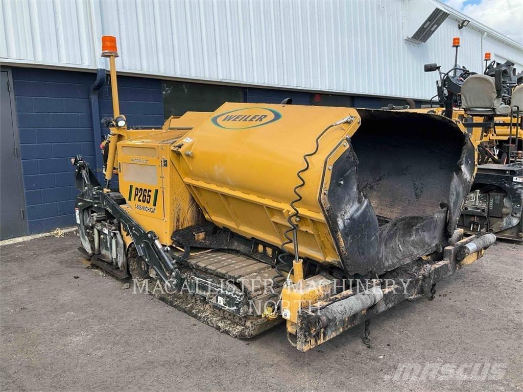 Weiler P265 PAVER Pavimentadoras de asfalto