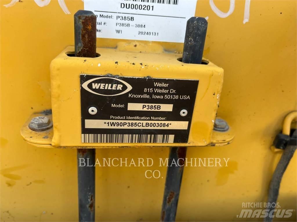 Weiler P385B Pavimentadoras de asfalto