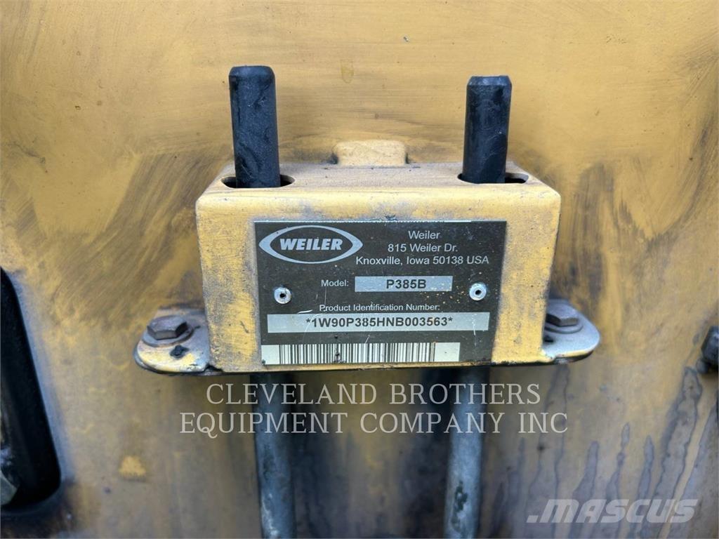 Weiler P385B Pulverizadores de betume