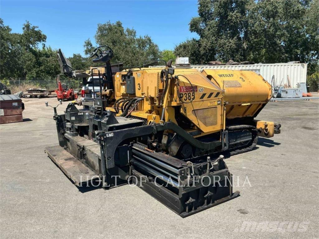 Weiler P385B Pavimentadoras de asfalto