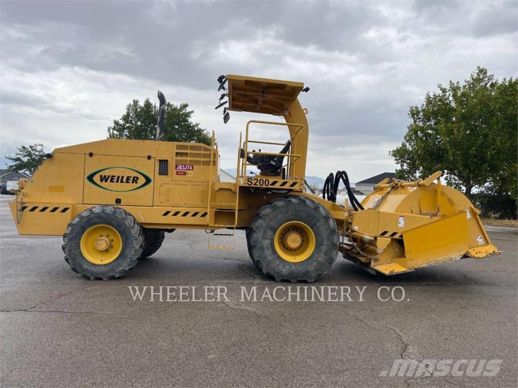 Weiler S200 Recicladores de asfalto