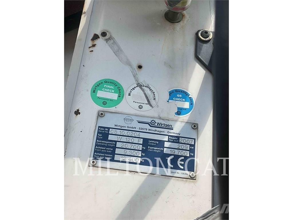 Wirtgen W120F Fresadoras de asfalto