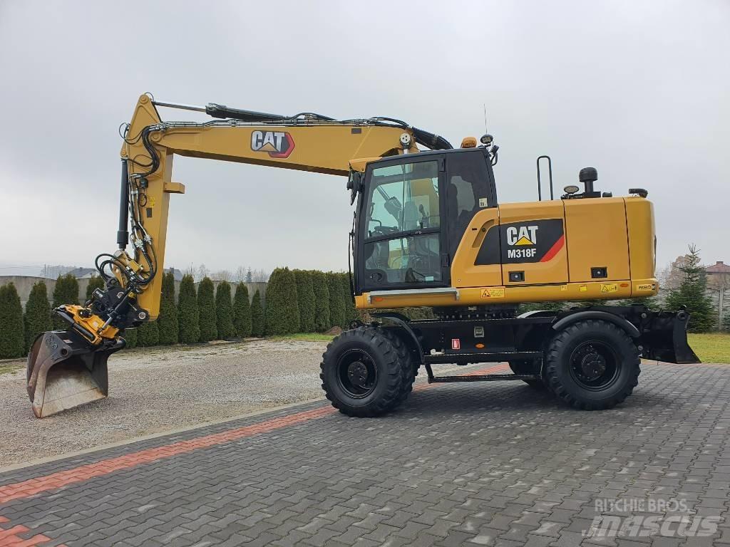 CAT M 318 F Escavadoras de rodas
